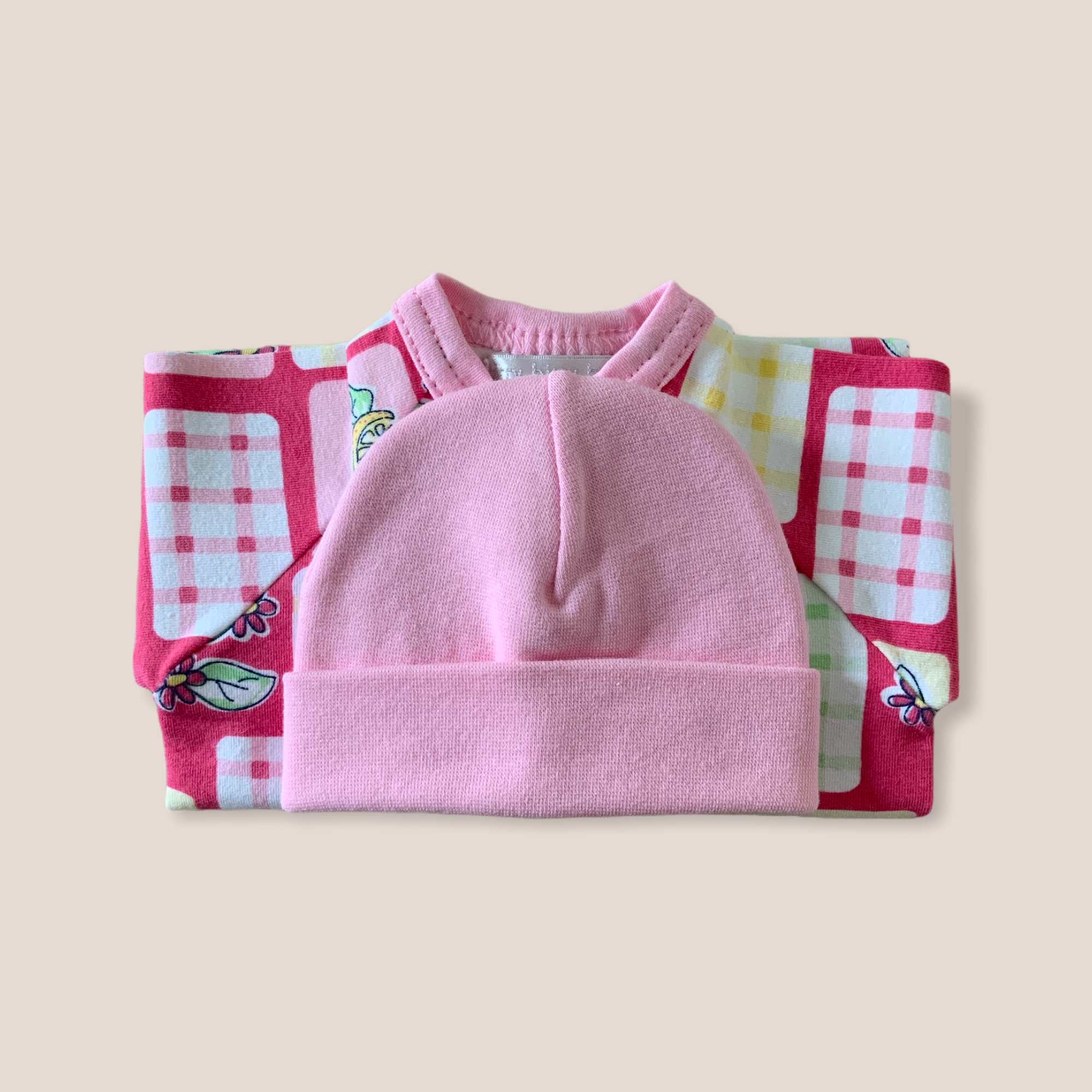 Pink Lemonade Babygrow Set