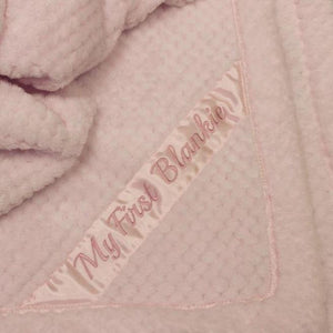 Open image in slideshow, Pink Plush Minkie Blanket 20 inches by 20 inches Approx

